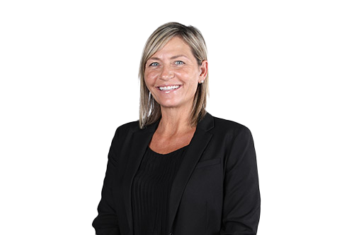 Amy Behl, project coordinator at Modern Business Interiors, in a professional team headshot