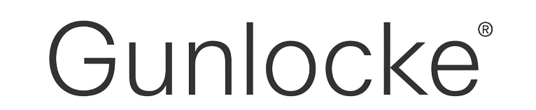 Gunlocke office furniture logo in black on a transparent background