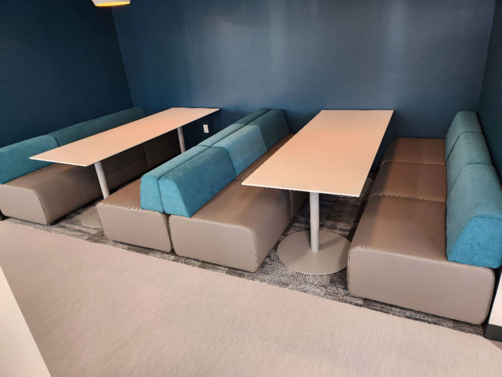 Private study booths at Ponce Health Sciences University’s St. Louis campus
